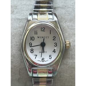 Wincci Two Tone Women’s Stretch Band Watch